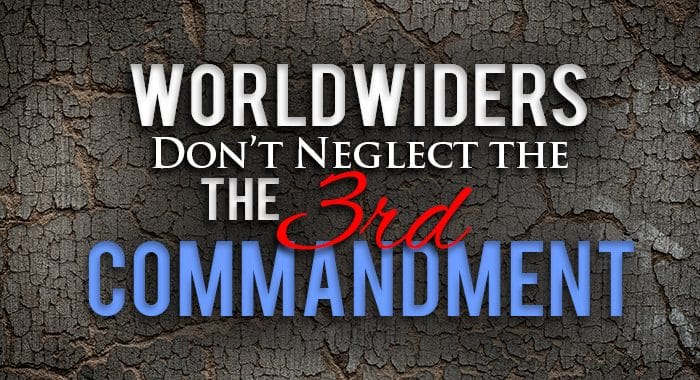 Worldwide Church of God Third Commandment