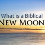 What is a new moon in the Bible