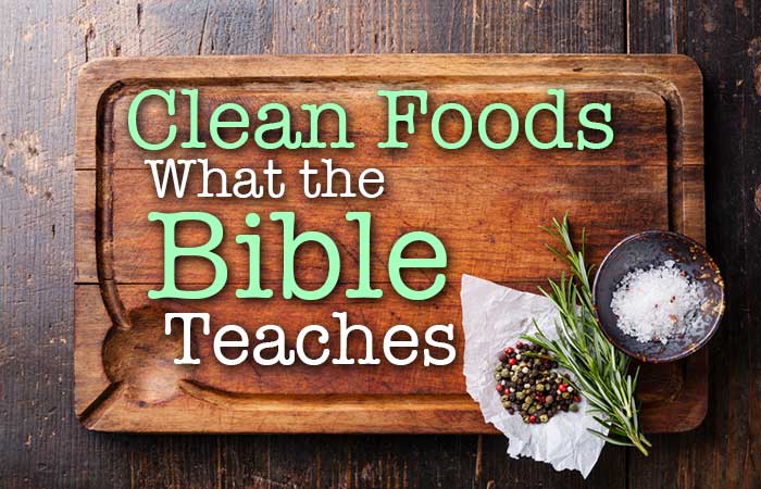 Clean Foods - What the Bible Teaches