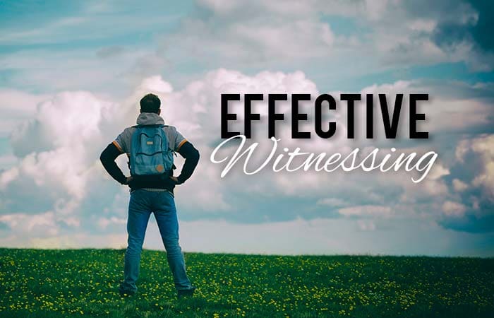 Effective Witnessing