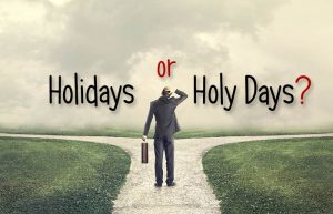 Holy Days in the Bible