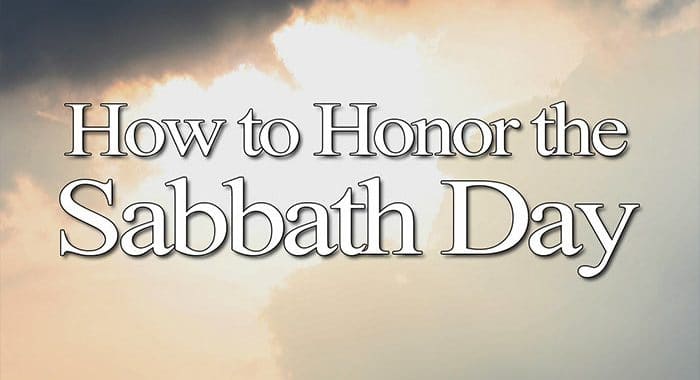 the sabbath day; the sabbath rest; is sabbath sunday; is sabbath saturday; should we rest on sunday