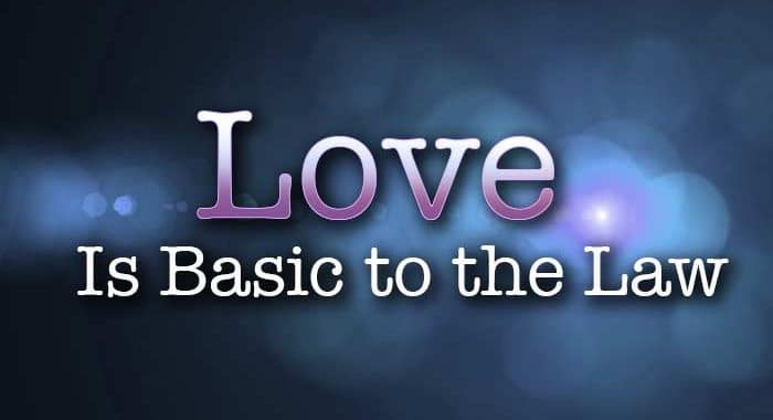 Love Is Basic To The Law Yahweh S Restoration Ministry