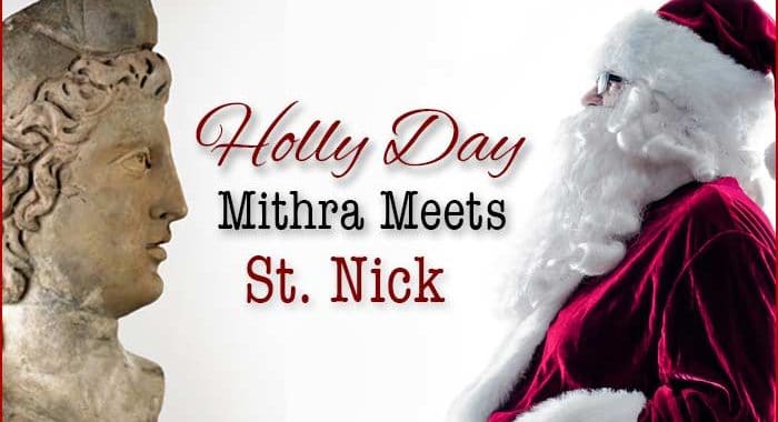 Mithras and Saint Nick Santa claus