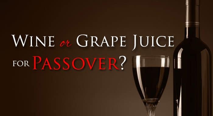 wine grape juice passover