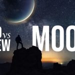 conjunction vs crescent moon
